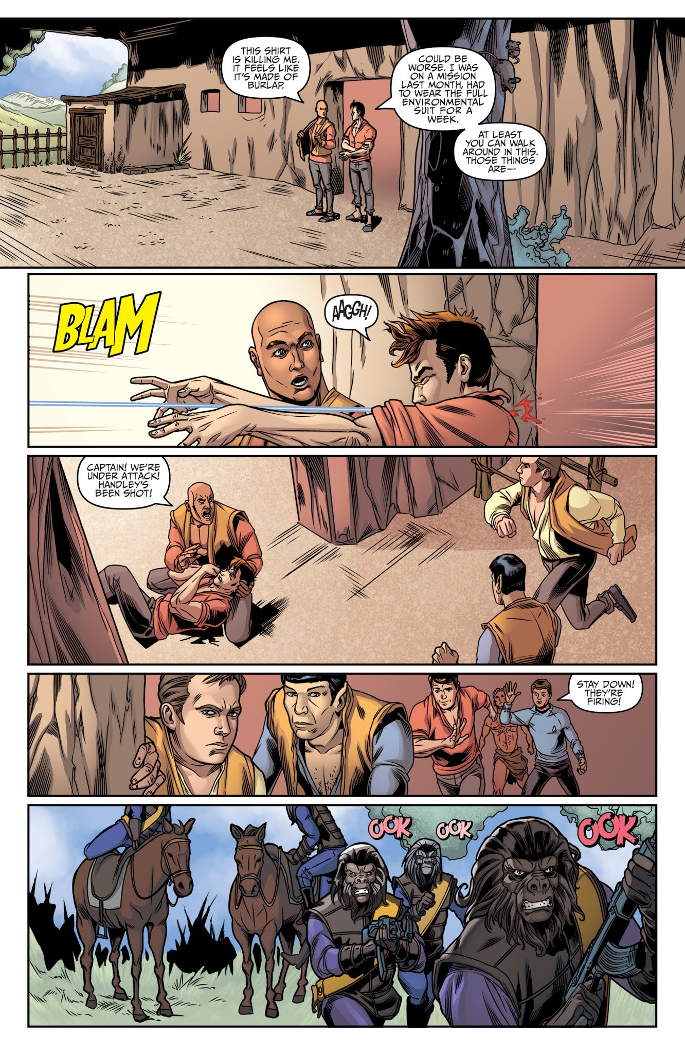 Read online Star Trek/Planet of the Apes: The Primate Directive comic -  Issue #4 - 14