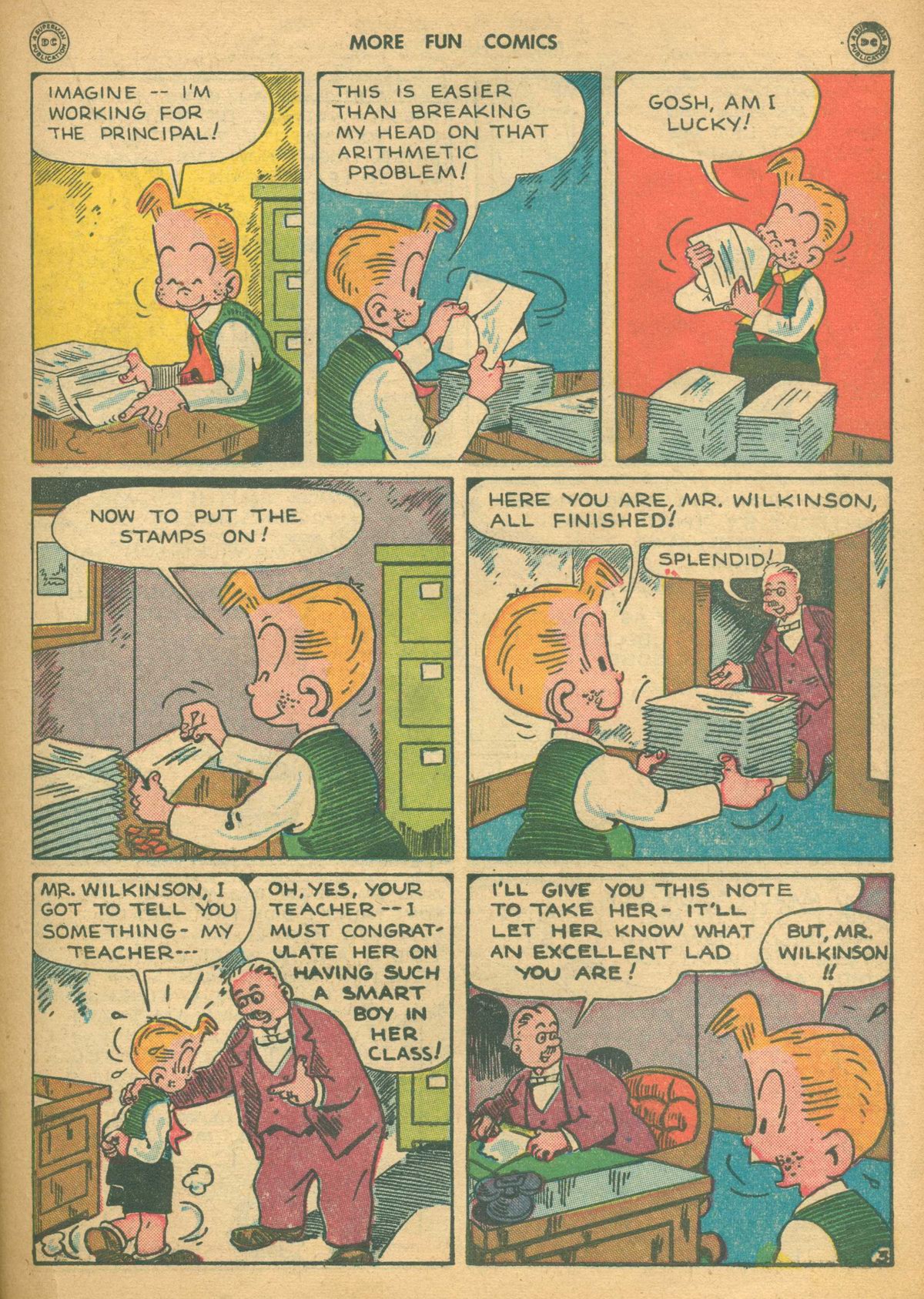 Read online More Fun Comics comic -  Issue #109 - 29