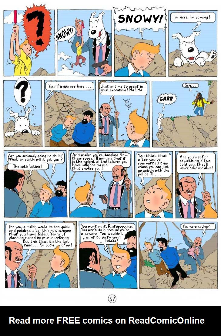 Read online The Adventures of Tintin comic -  Issue #24 - 60