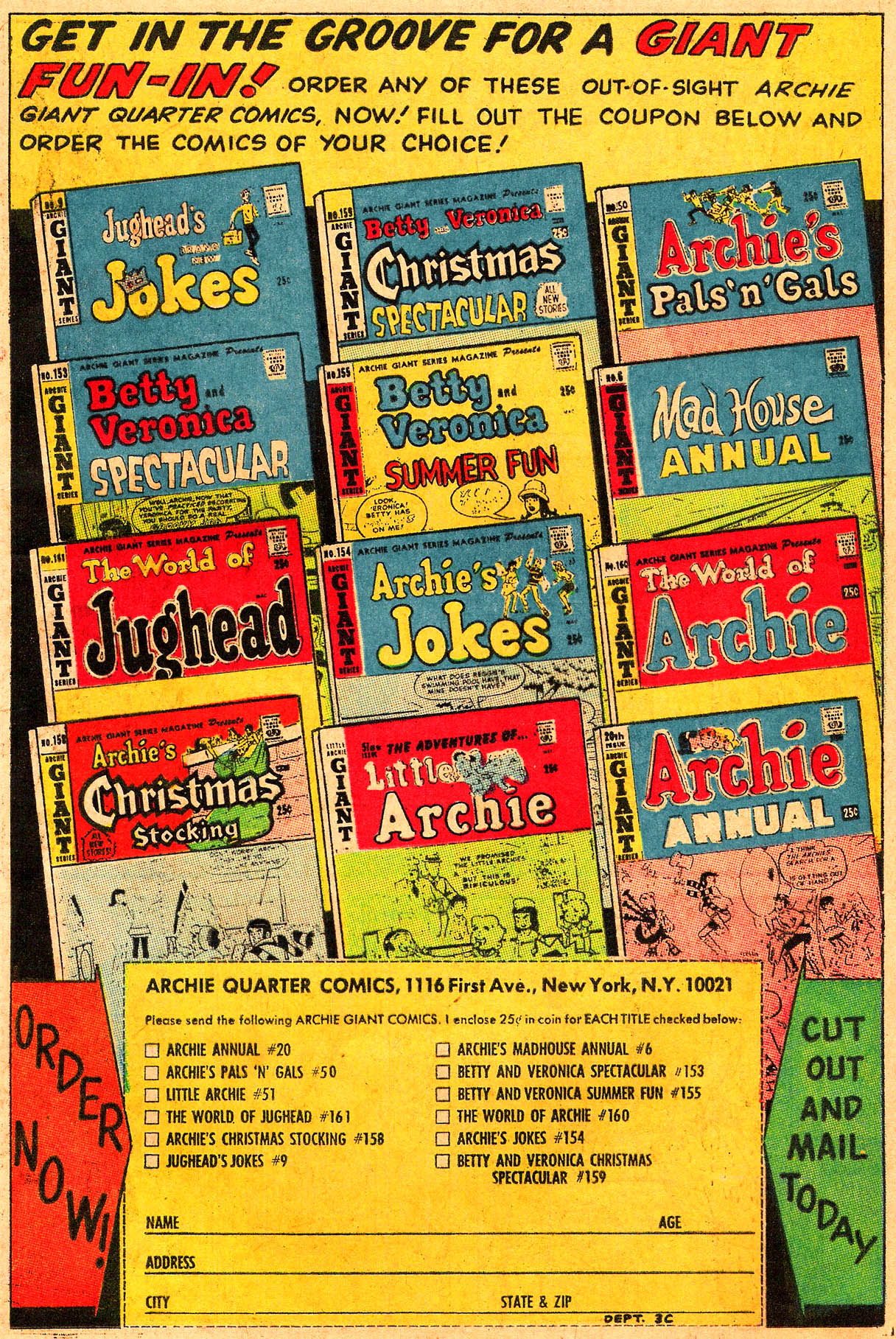 Read online Archie's Pals 'N' Gals (1952) comic -  Issue #50 - 49