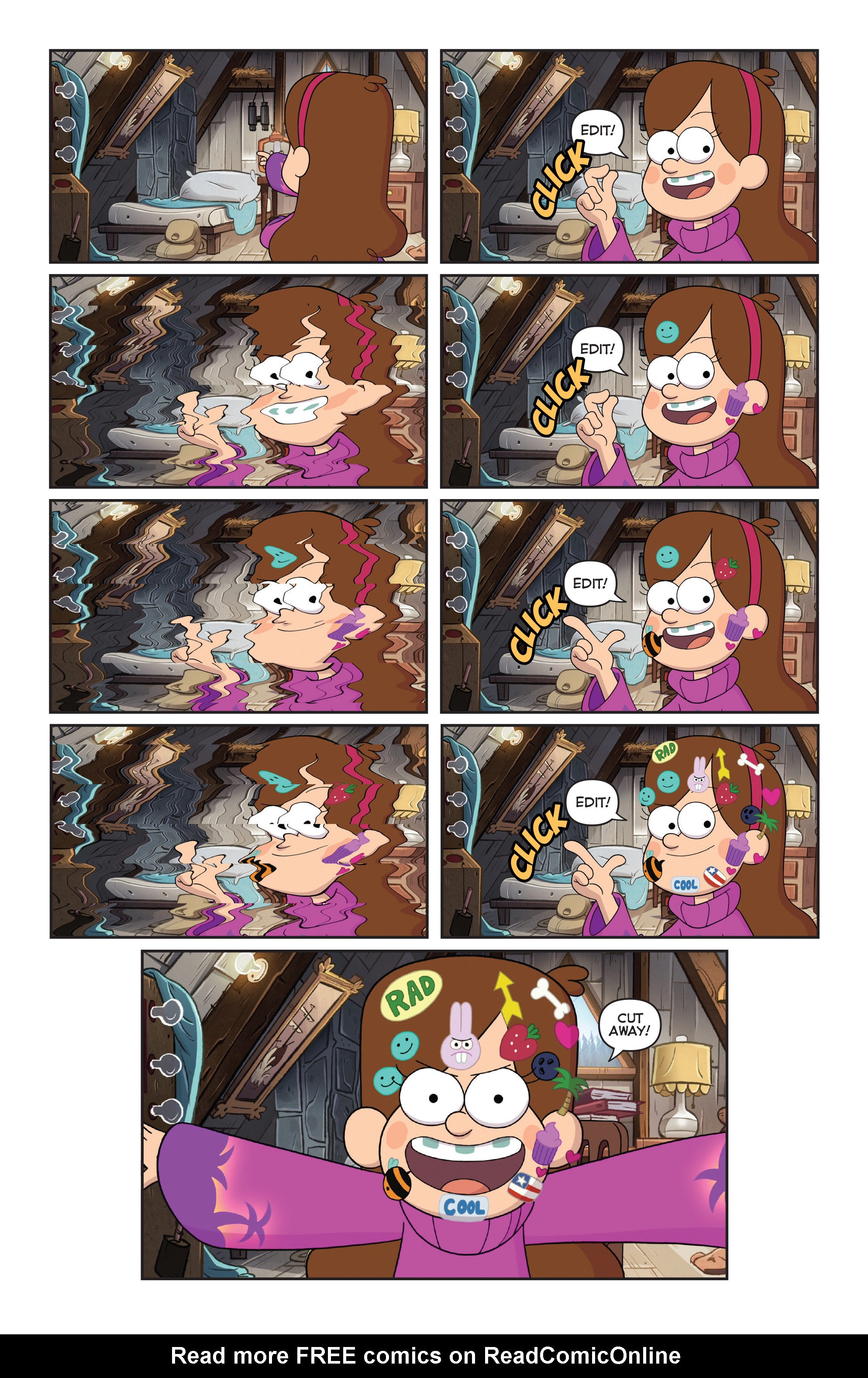 Read online Disney Gravity Falls Shorts Cinestory Comic comic -  Issue #2 - 15