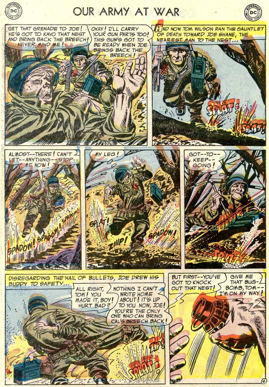 Read online Our Army at War (1952) comic -  Issue #12 - 14