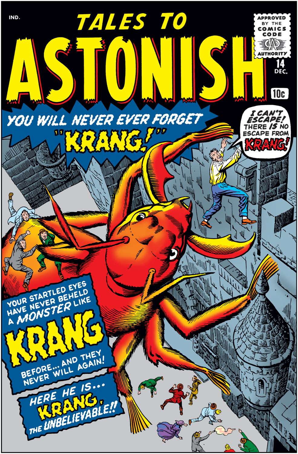 Read online Tales to Astonish (1959) comic -  Issue #14 - 1