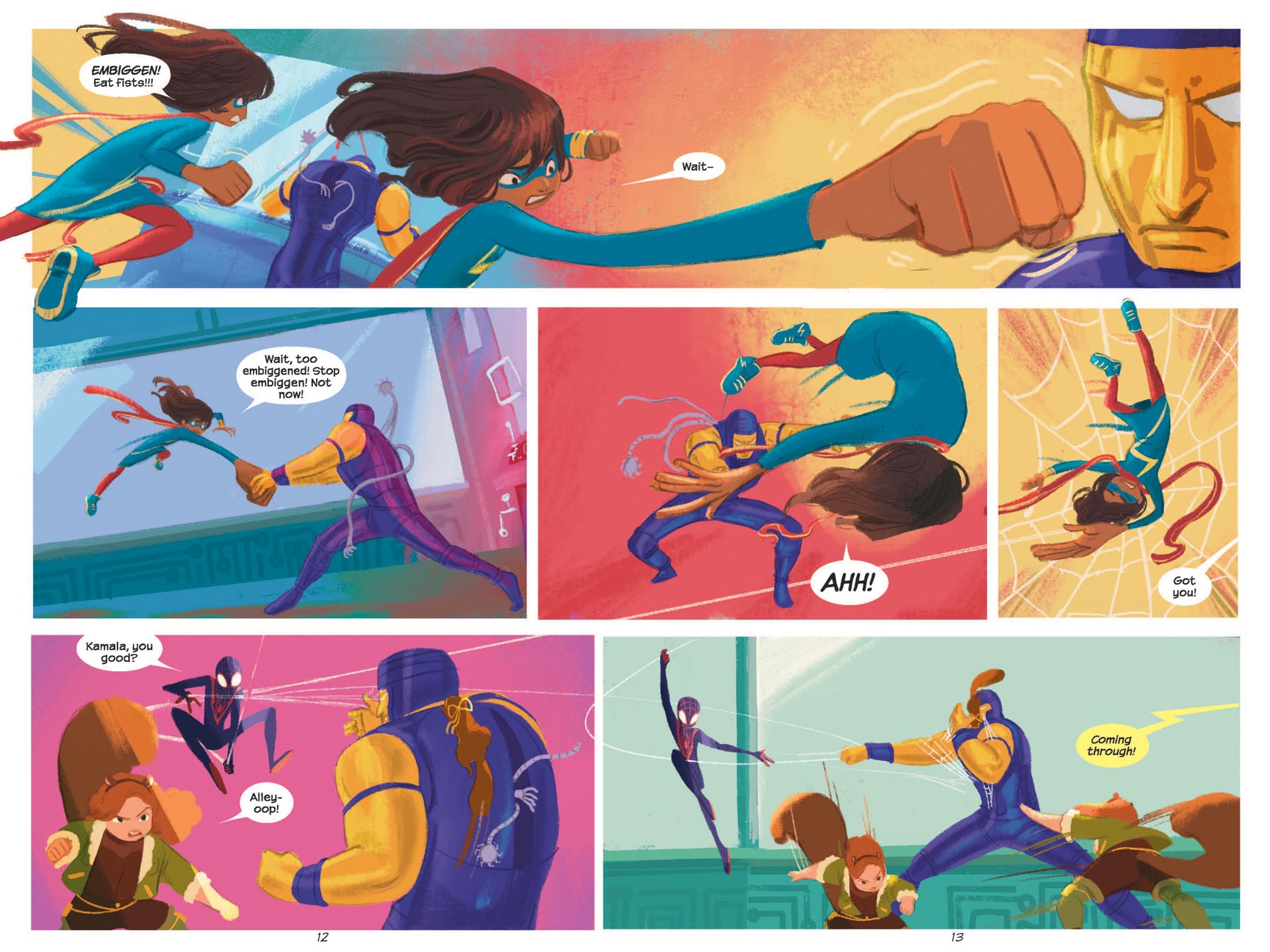 Read online Ms. Marvel: Stretched Thin comic -  Issue # TPB - 17