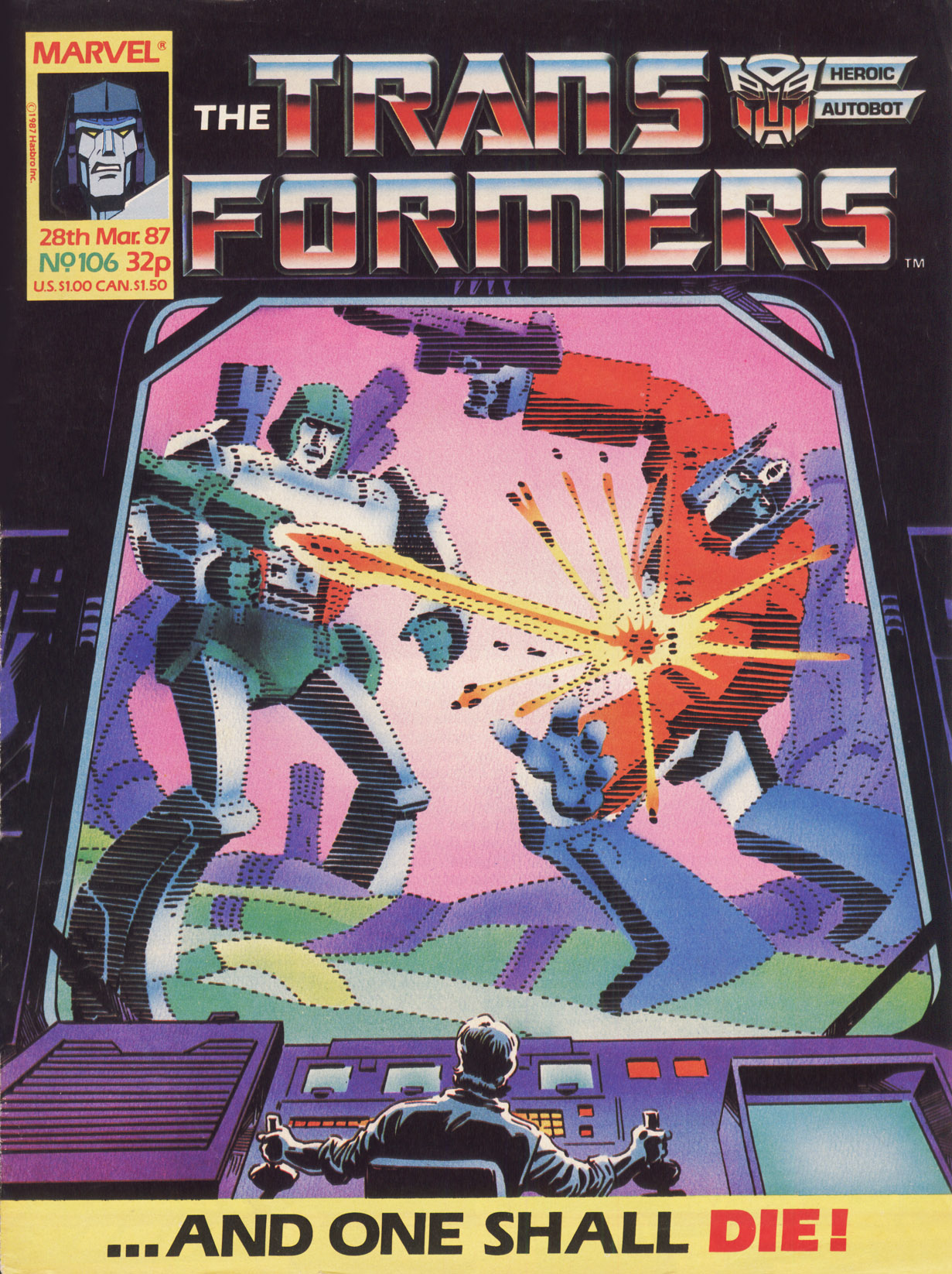 Read online The Transformers (UK) comic -  Issue #106 - 1