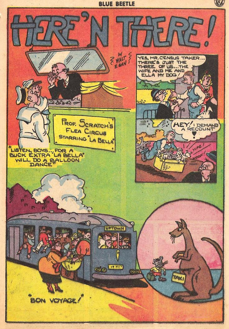 Read online The Blue Beetle comic -  Issue #38 - 13