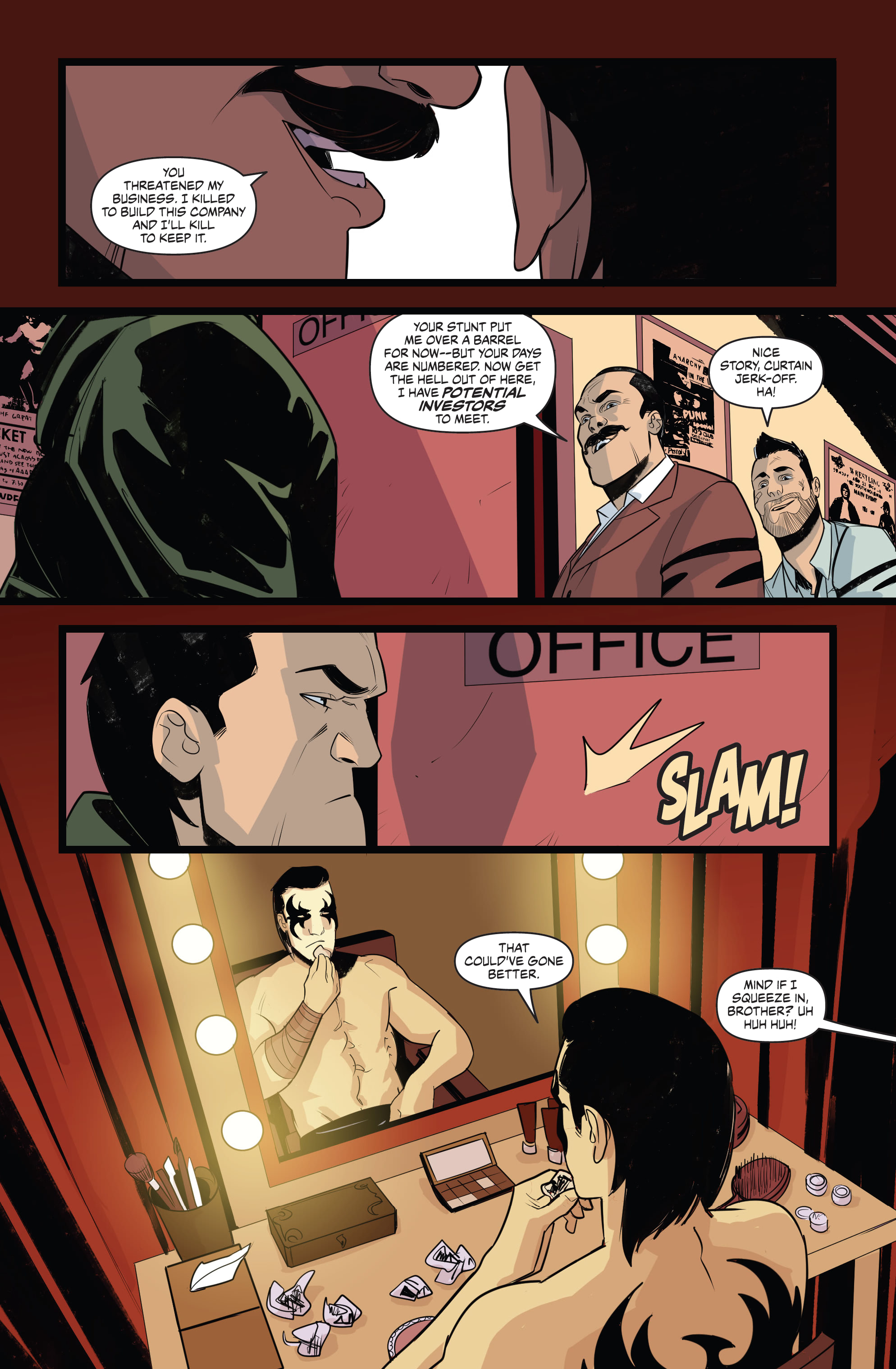 Read online Over the Ropes comic -  Issue # _TPB - 37