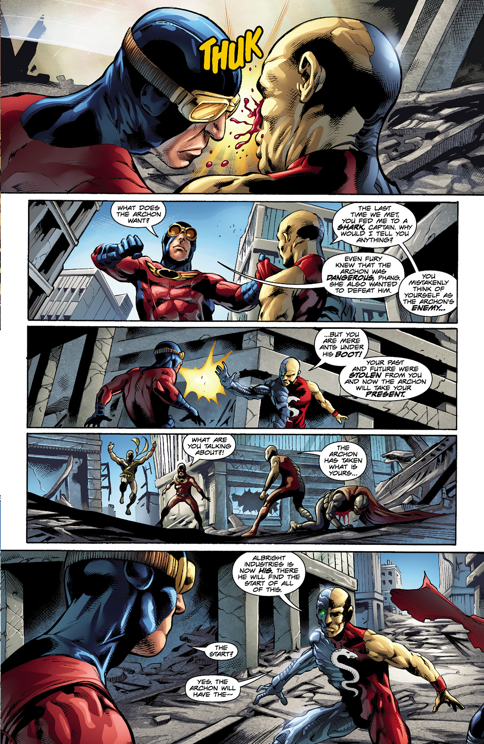 Read online Captain Midnight comic -  Issue #22 - 8