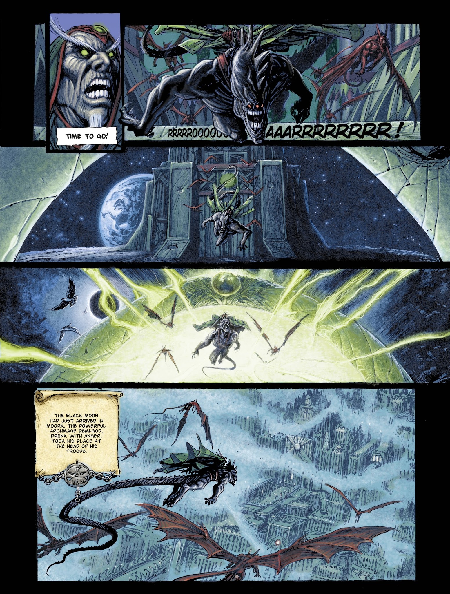 Read online The Black Moon Chronicles comic -  Issue #13 - 17