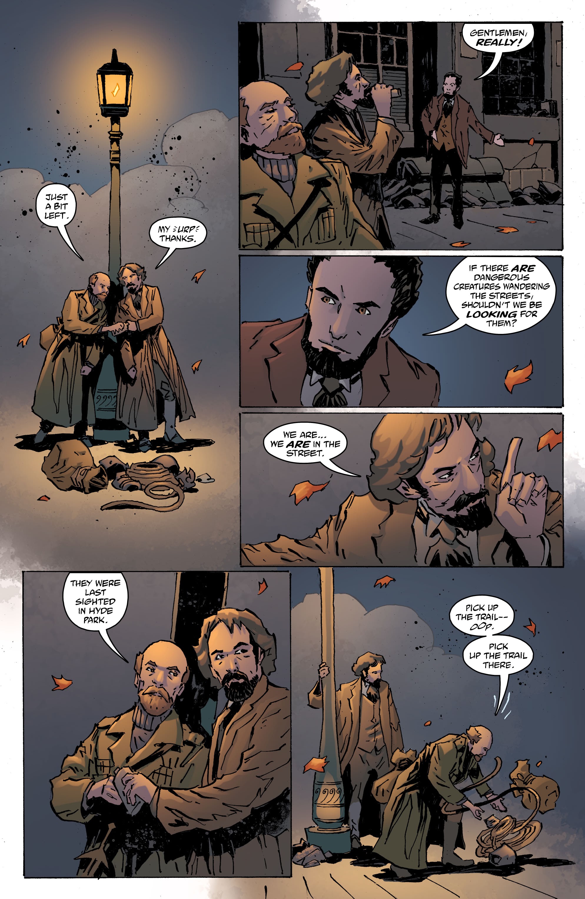 Read online Hellboy: The Silver Lantern Club comic -  Issue #4 - 12