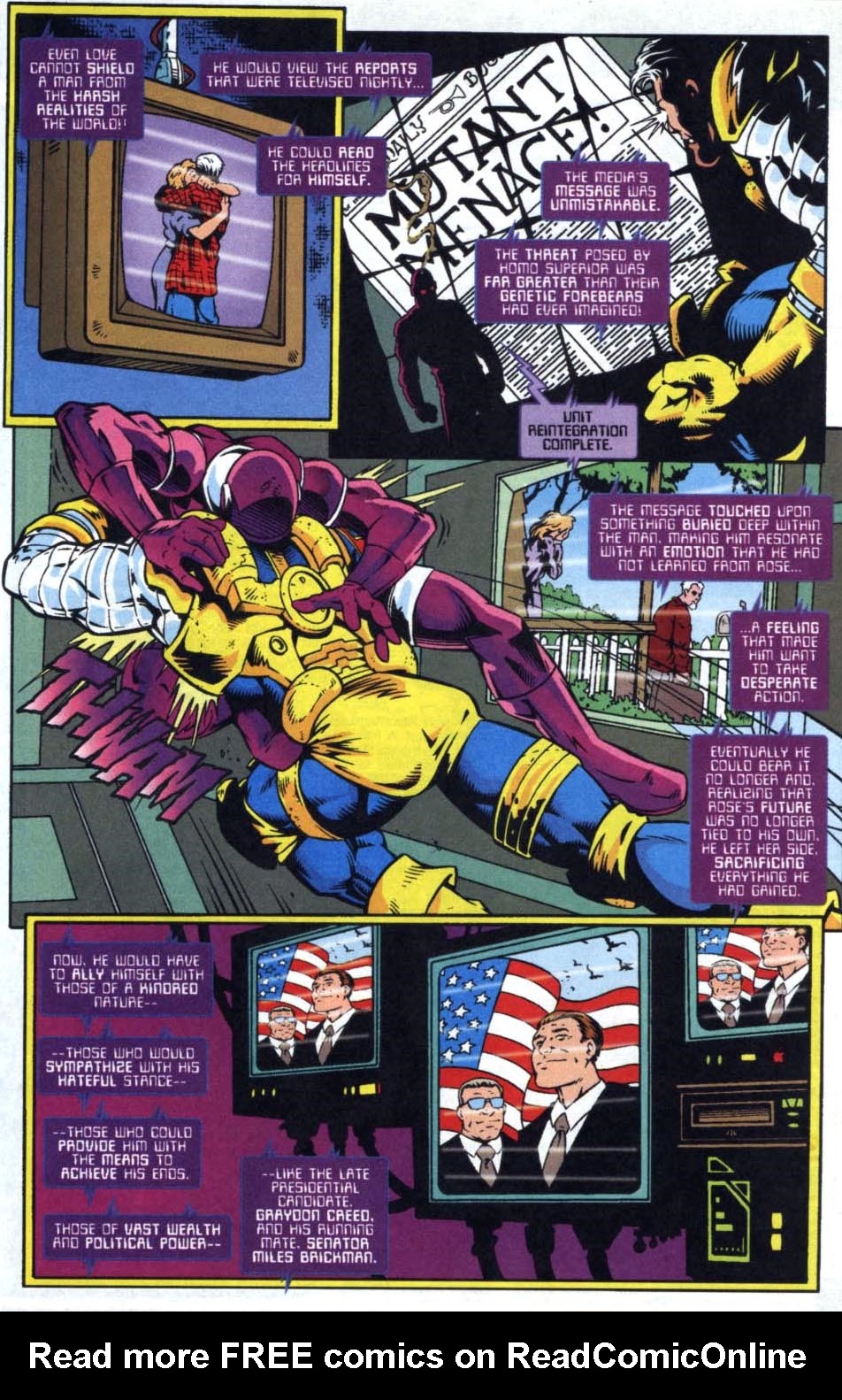 Read online Machine Man/Bastion '98 comic -  Issue # Full - 25