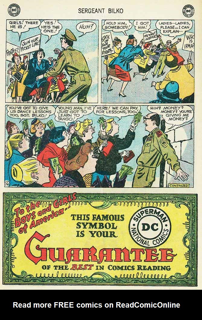 Read online Sergeant Bilko comic -  Issue #18 - 20