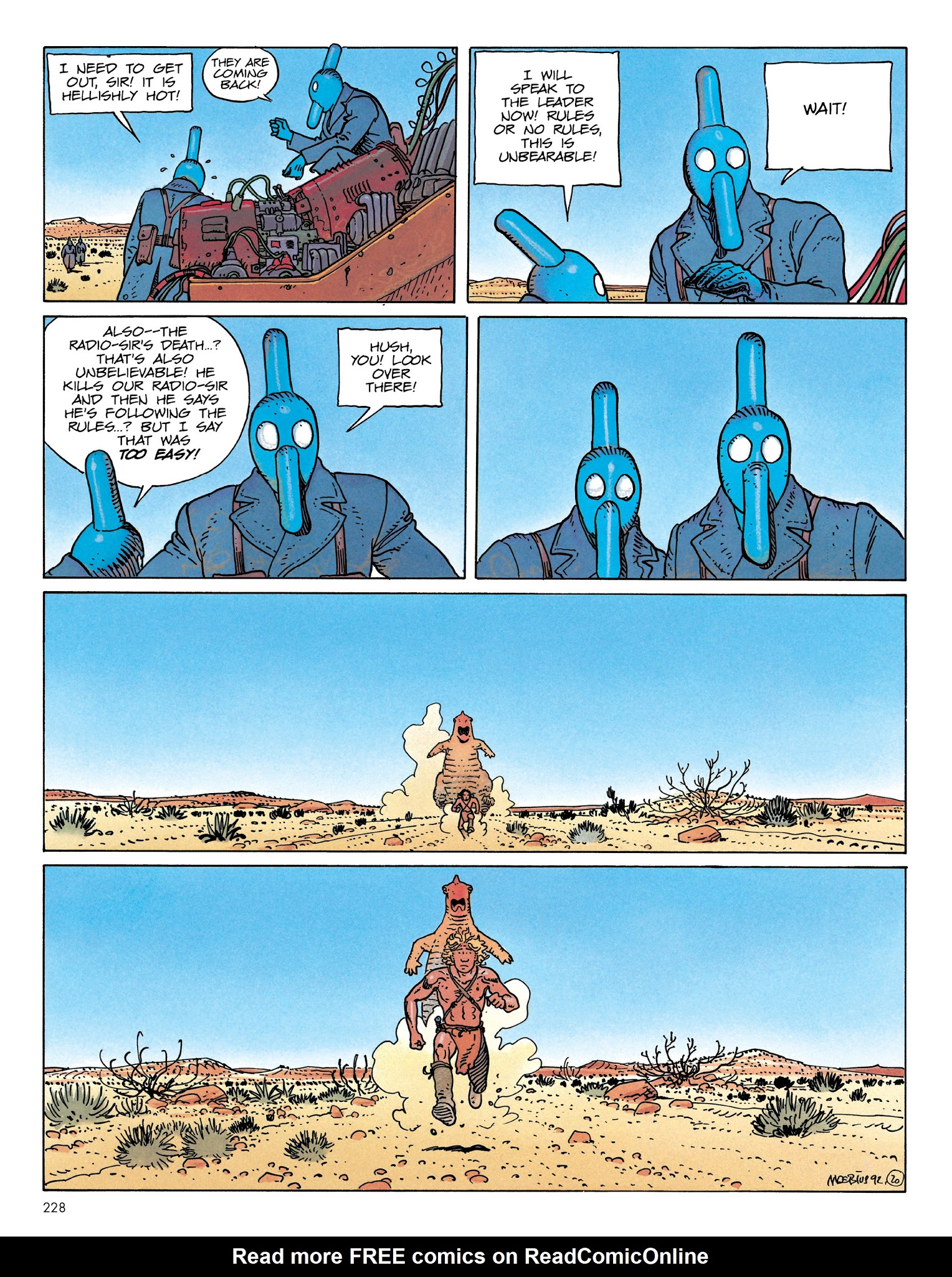 Read online Moebius Library comic -  Issue # TPB - 225