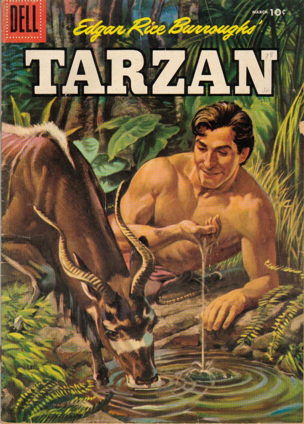 Read online Tarzan (1948) comic -  Issue #78 - 1