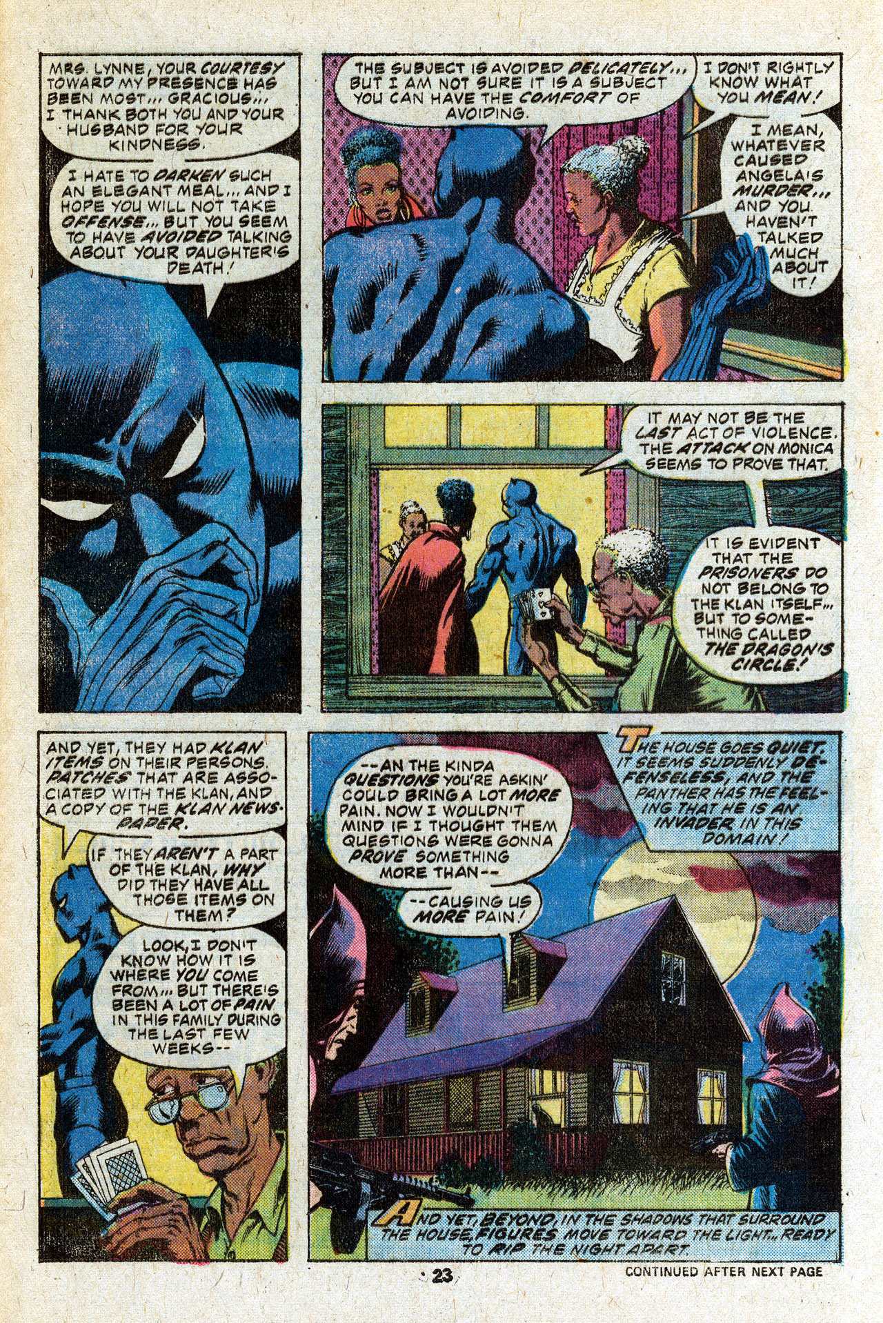 Read online Jungle Action (1972) comic -  Issue #19 - 24