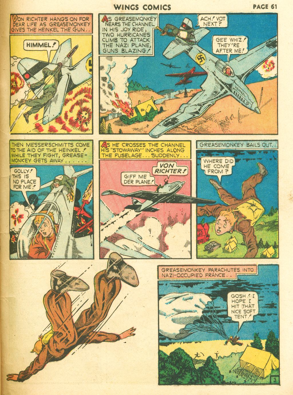 Read online Wings Comics comic -  Issue #10 - 63