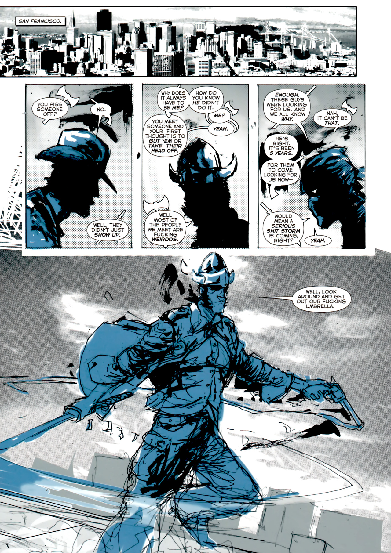 Read online Cowboy Ninja Viking comic -  Issue #1 - 8