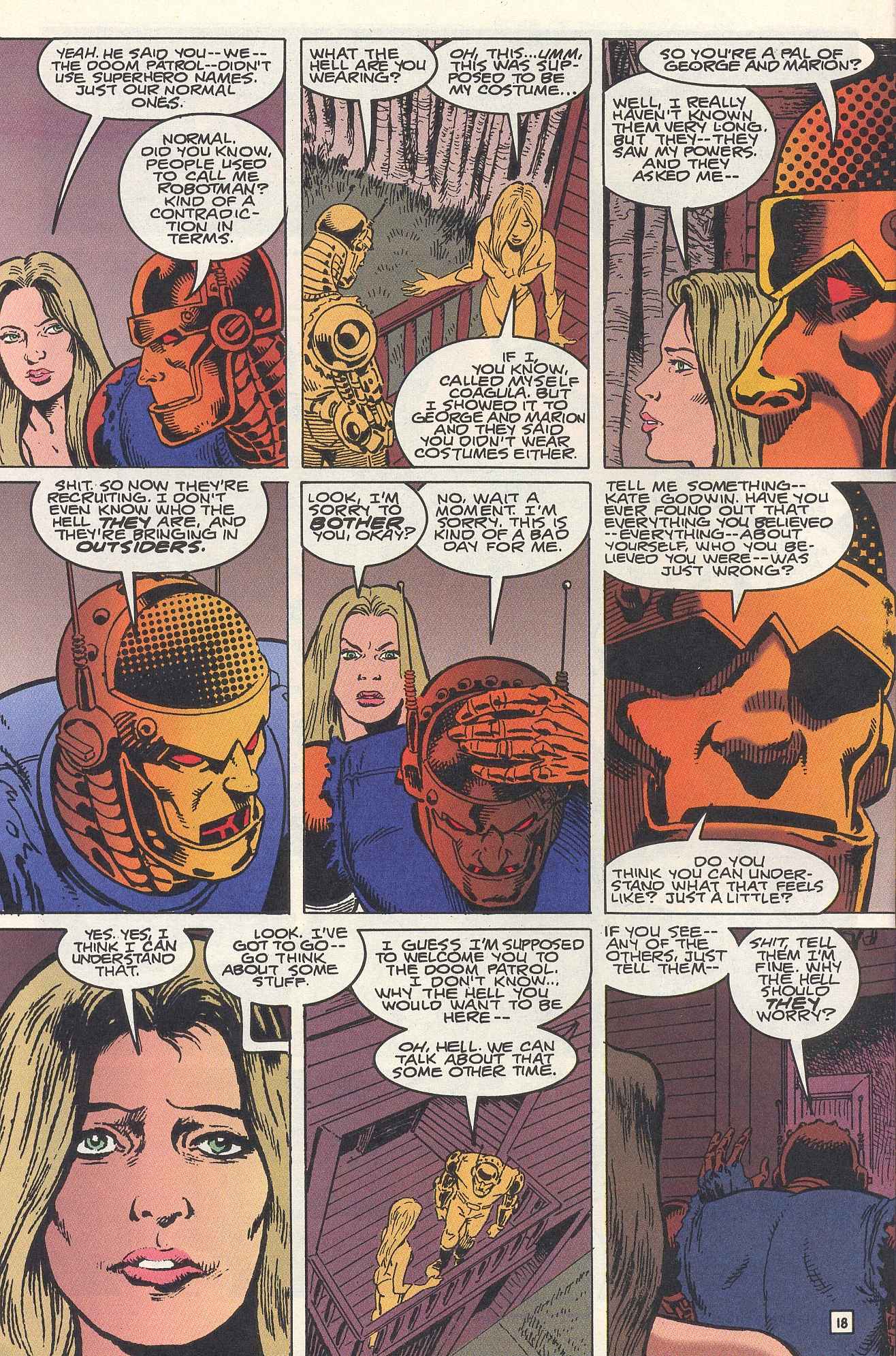 Read online Doom Patrol (1987) comic -  Issue #71 - 19