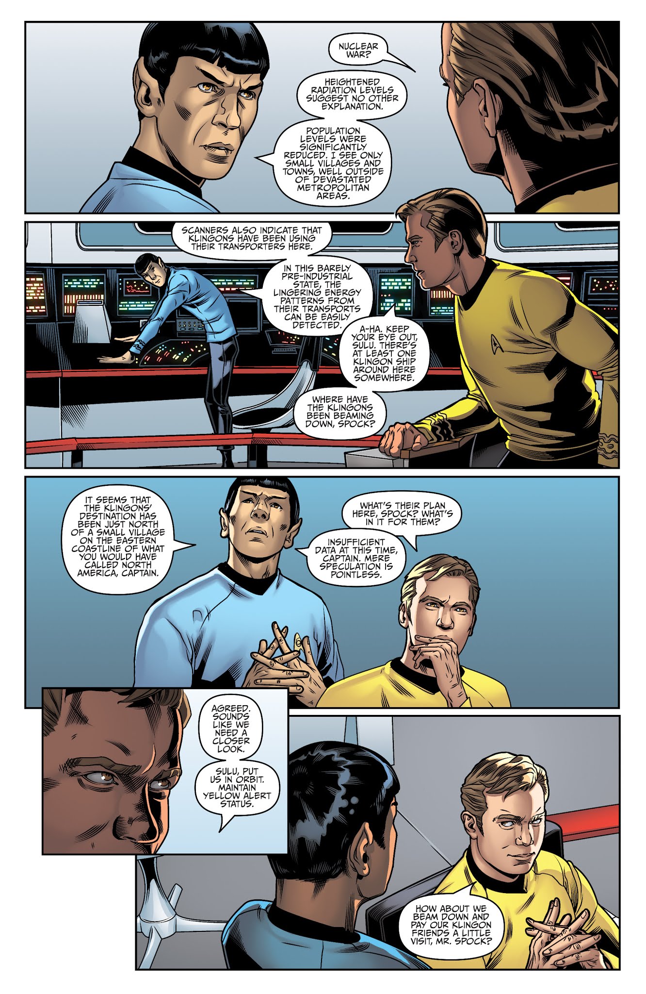 Read online Star Trek/Planet of the Apes: The Primate Directive comic -  Issue #1 - 22