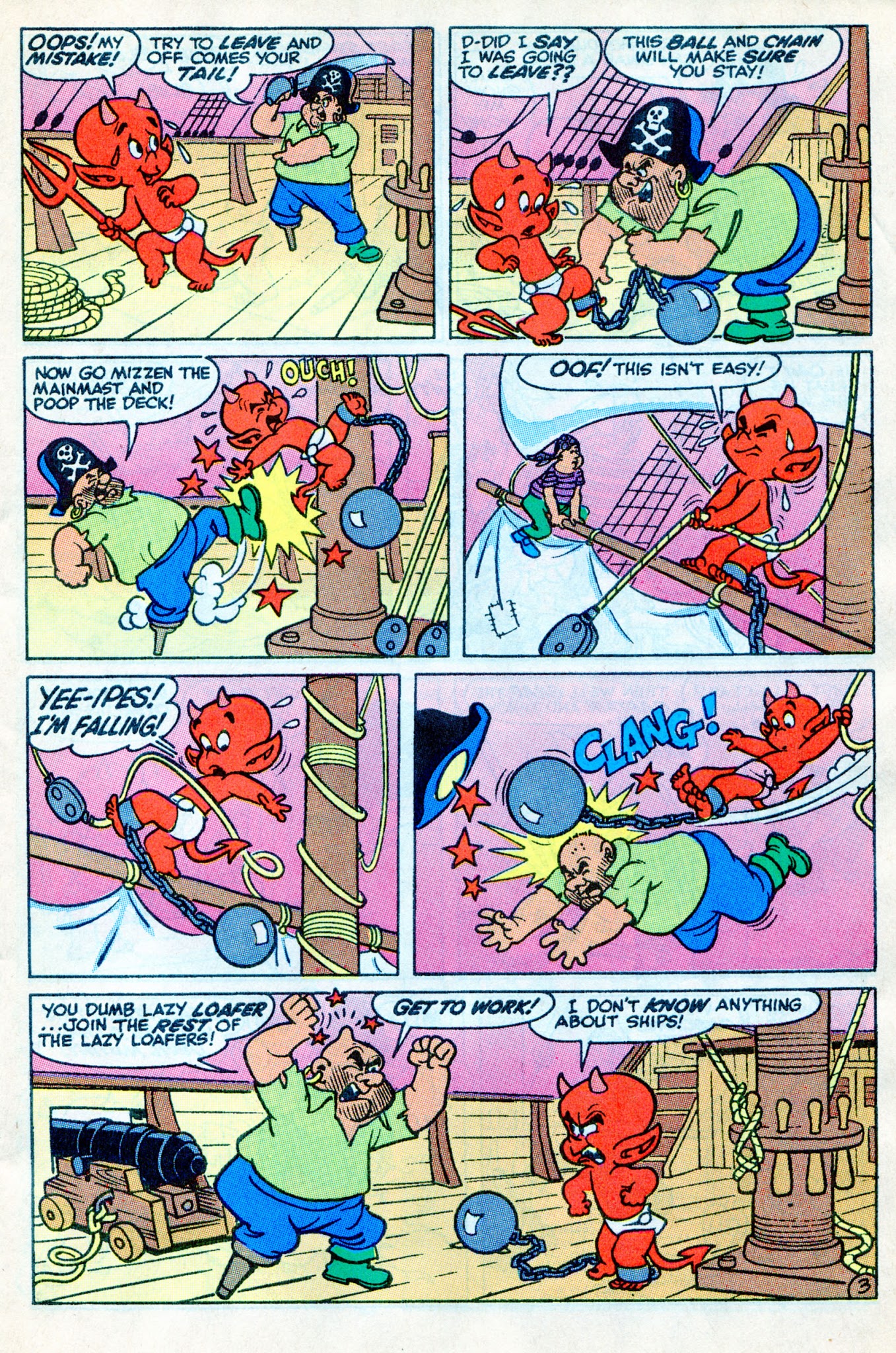 Read online Hot Stuff, the Little Devil comic -  Issue #174 - 5