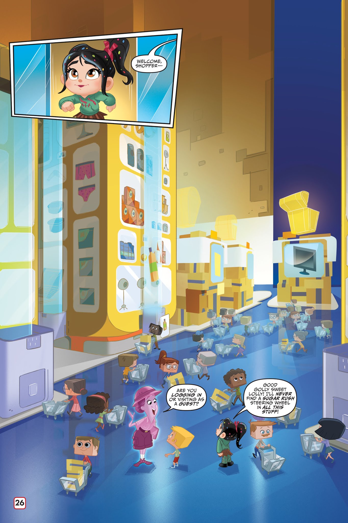 Read online Disney Ralph Breaks the Internet: Click Start- Select-Your-Story Adventure comic -  Issue # Full - 25