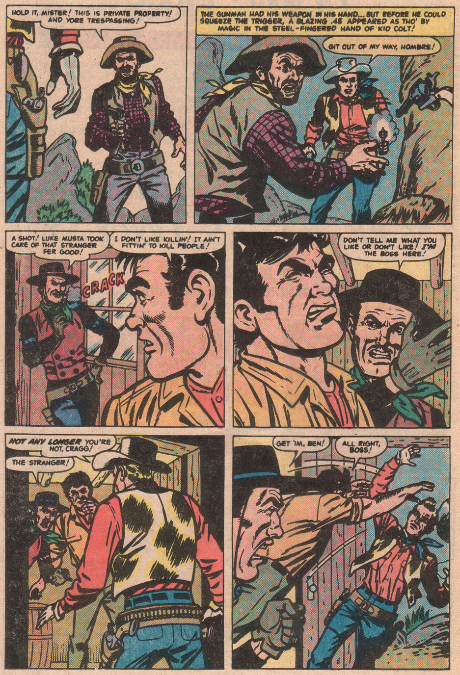 Read online Kid Colt Outlaw comic -  Issue #217 - 12
