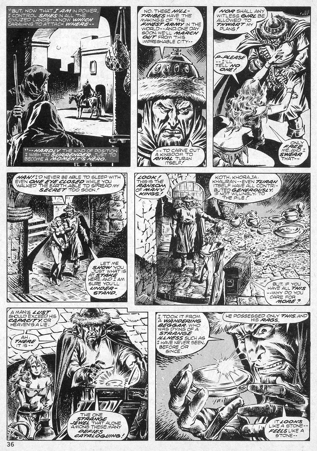 The Savage Sword Of Conan issue 11 - Page 35