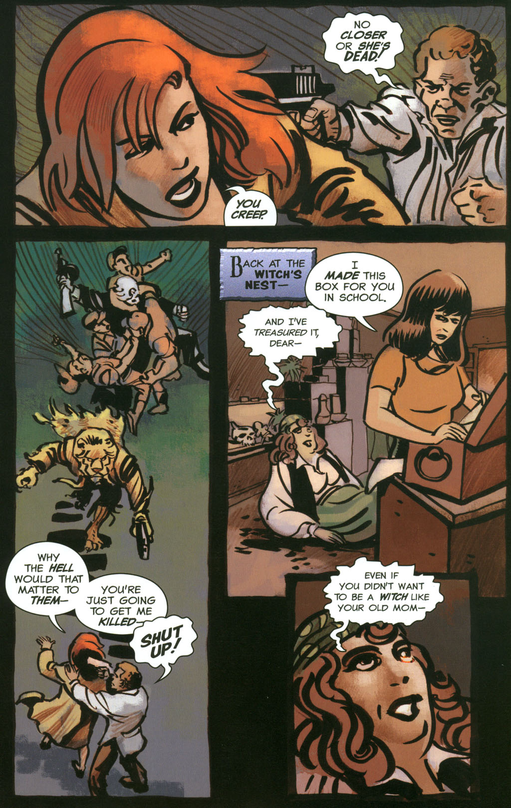 Read online Frankenstein Mobster comic -  Issue #6 - 10