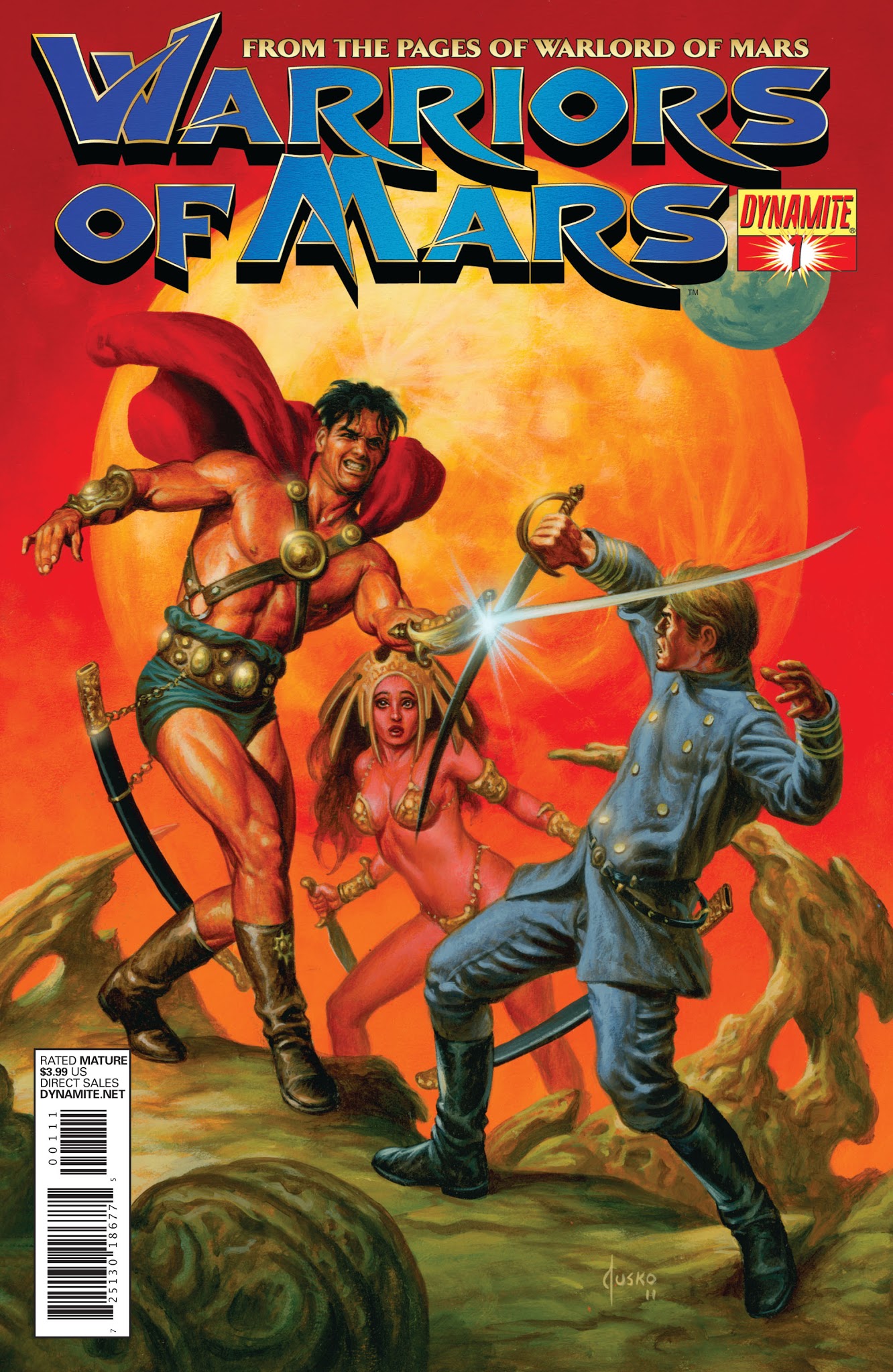Read online Warriors of Mars comic -  Issue # TPB - 5