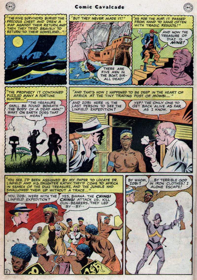 Read online Comic Cavalcade comic -  Issue #28 - 20