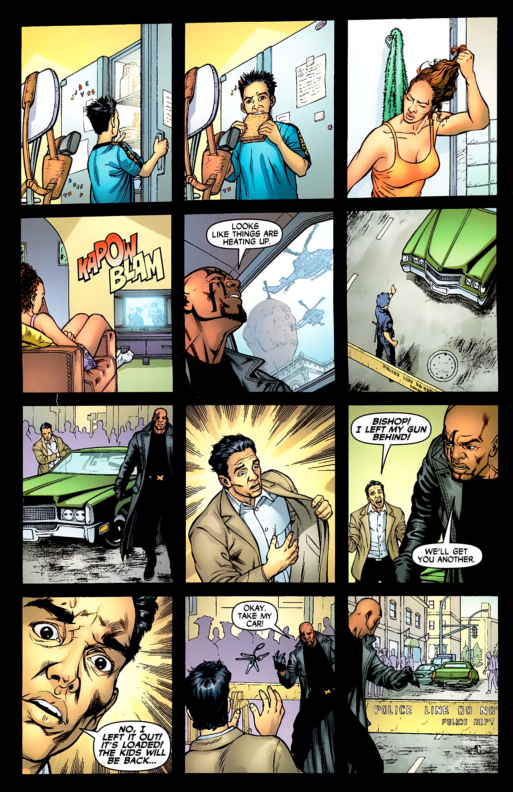 Read online District X comic -  Issue #5 - 21