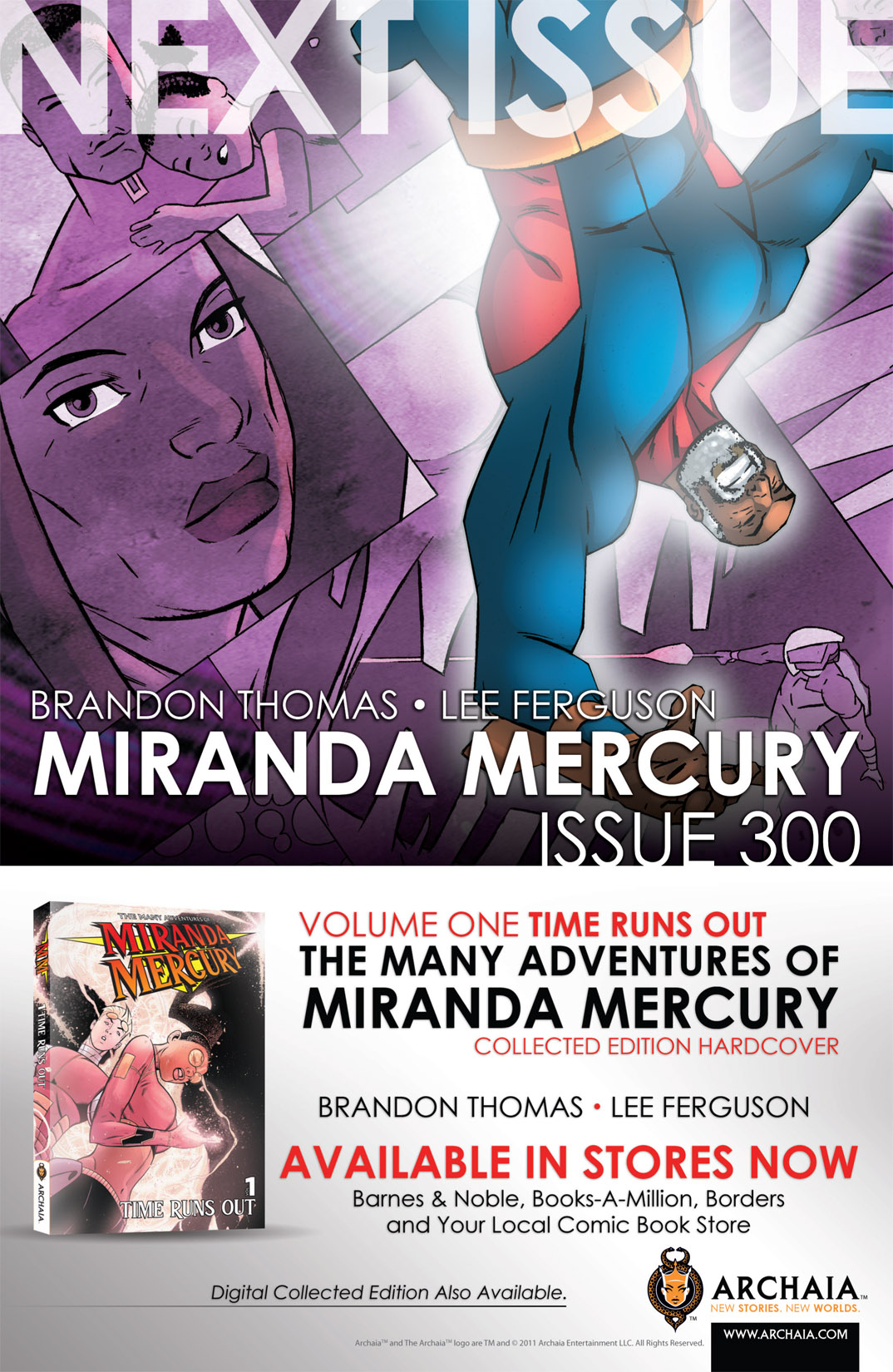 Read online The Many Adventures of Miranda Mercury: Time Runs Out comic -  Issue # TPB - 139
