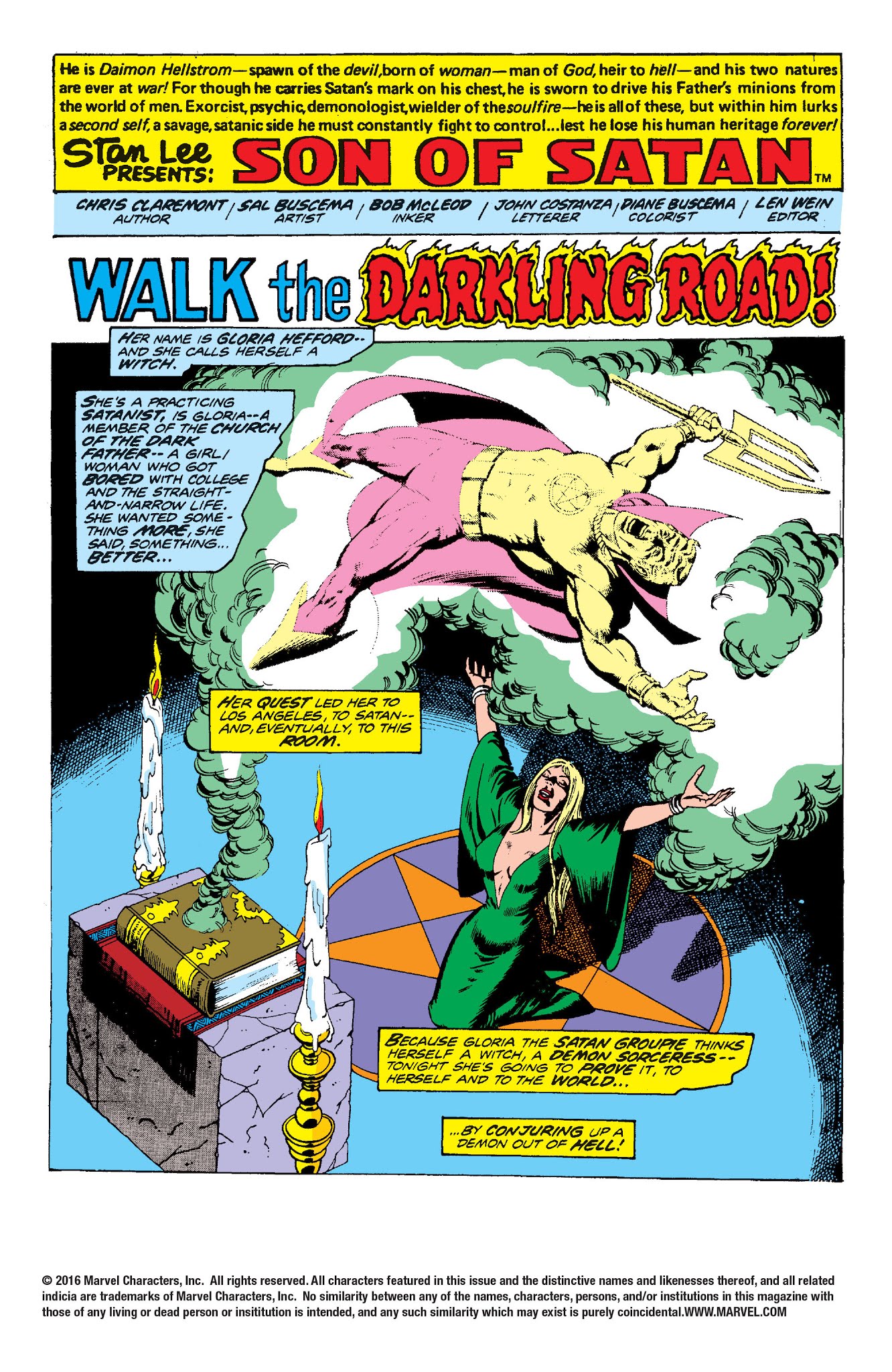 Read online Son of Satan Classic comic -  Issue # TPB (Part 3) - 92