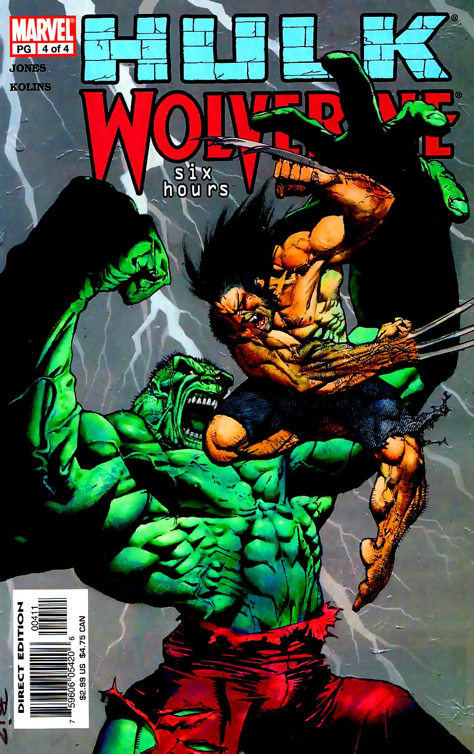 Read online Hulk/Wolverine: 6 Hours comic -  Issue #4 - 1
