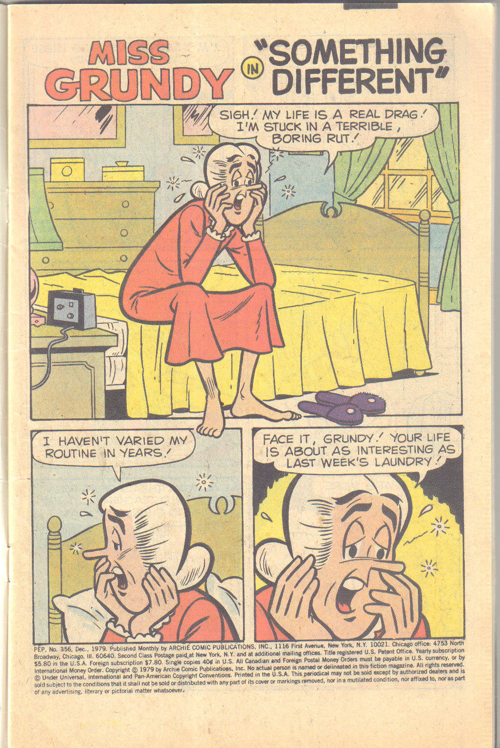 Read online Pep Comics comic -  Issue #356 - 3