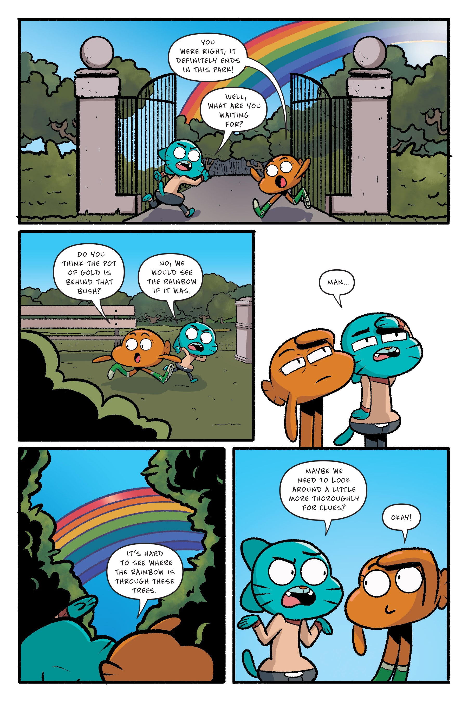 Read online The Amazing World of Gumball: The Storm comic -  Issue # TPB - 130
