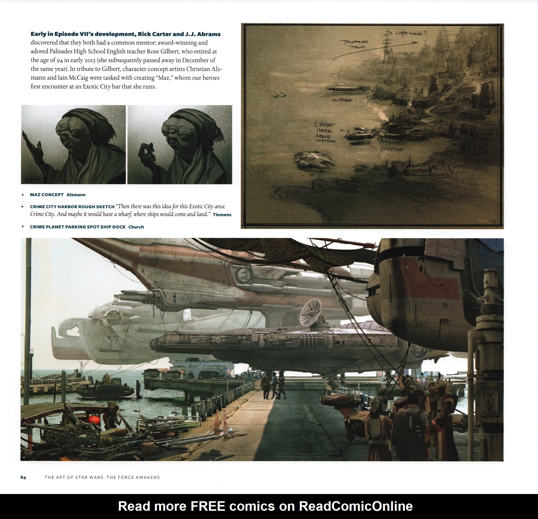 Read online Star Wars: The Art of Star Wars: The Force Awakens comic -  Issue # TPB (Part 1) - 88