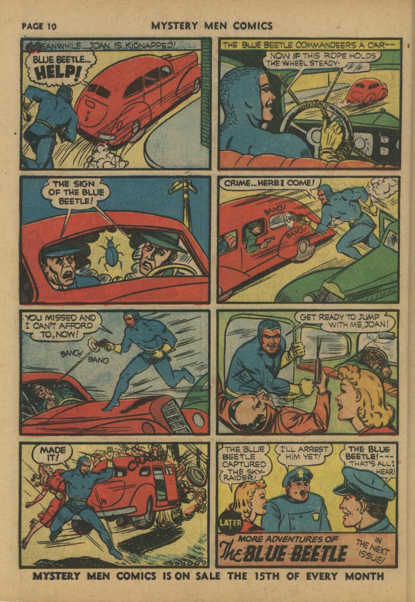 Read online Mystery Men Comics comic -  Issue #19 - 12