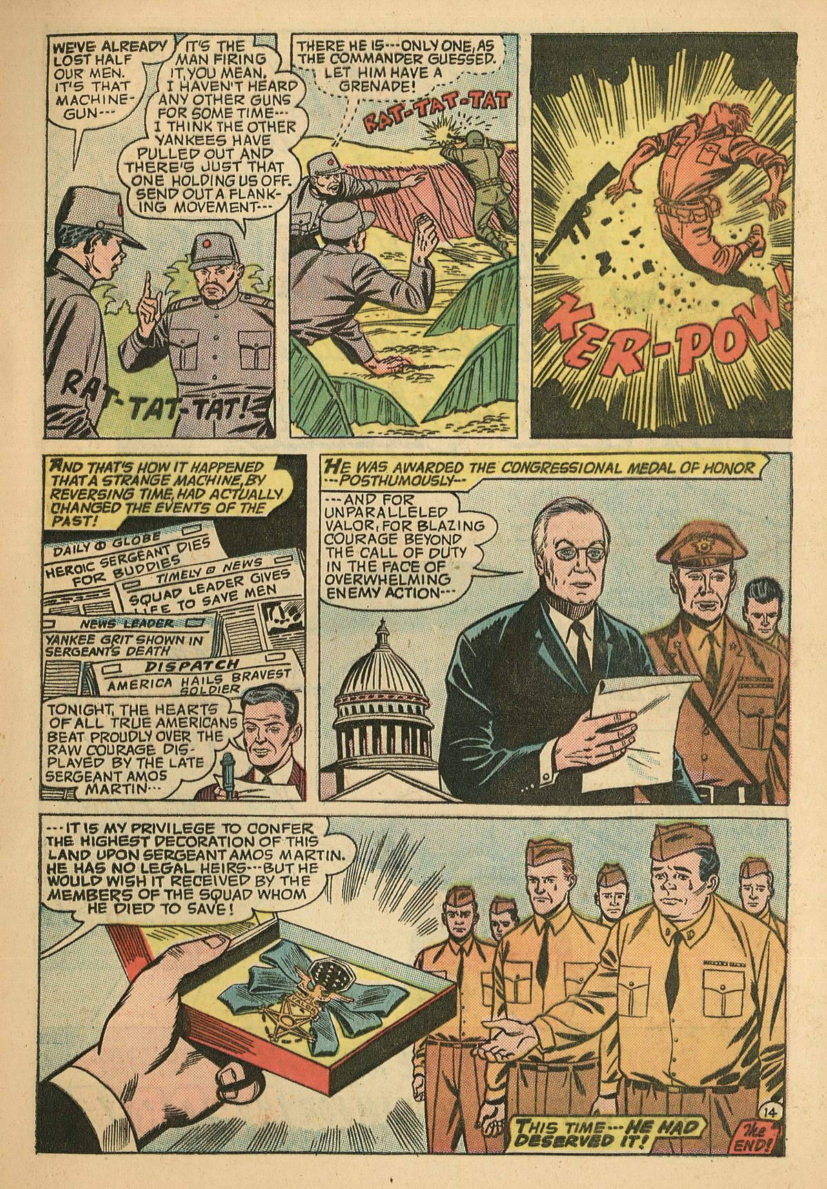 Read online Adventures Into The Unknown comic -  Issue #149 - 17