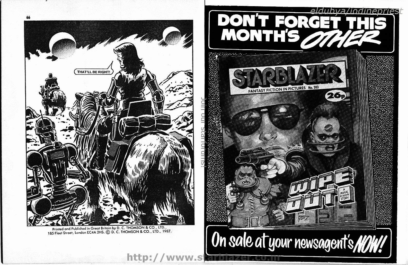 Read online Starblazer comic -  Issue #202 - 35