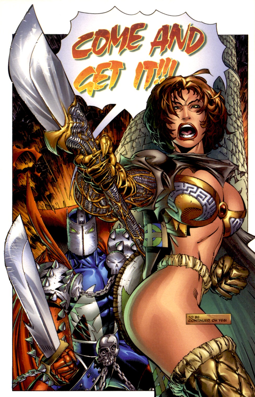 Read online Medieval Spawn/Witchblade comic -  Issue #2 - 27