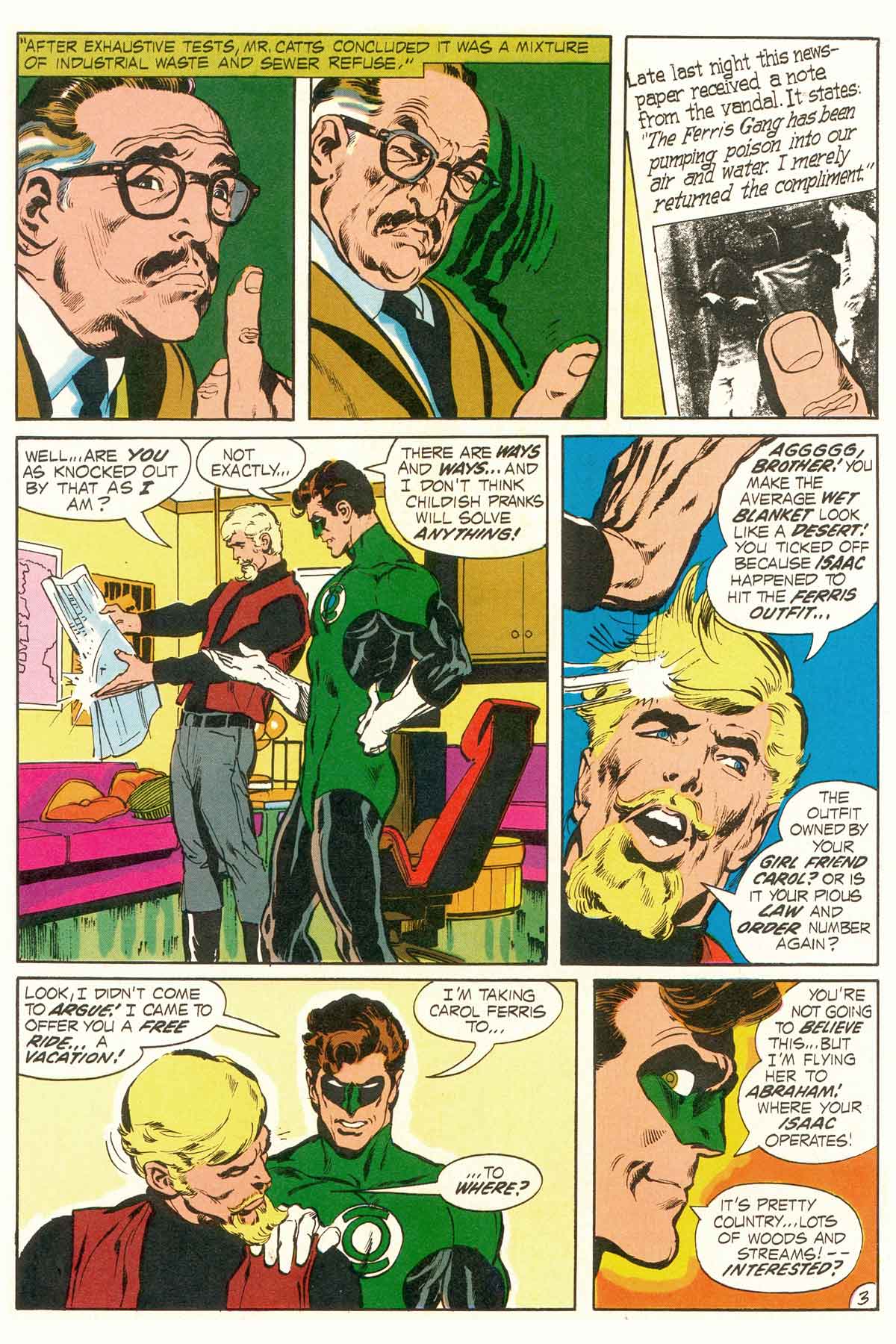 Read online Green Lantern/Green Arrow comic -  Issue #7 - 5