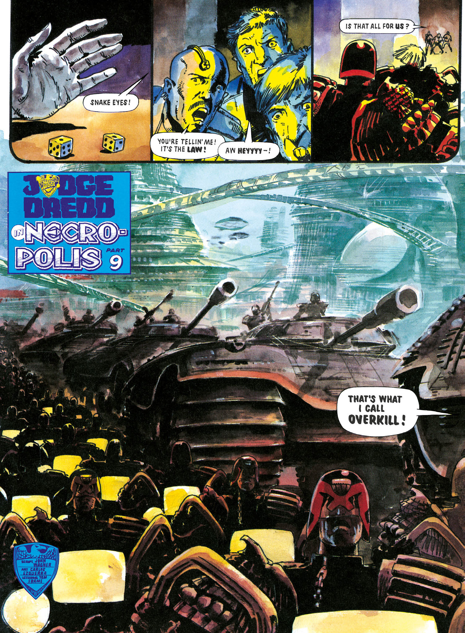 Read online Essential Judge Dredd: Necropolis comic -  Issue # TPB (Part 1) - 95