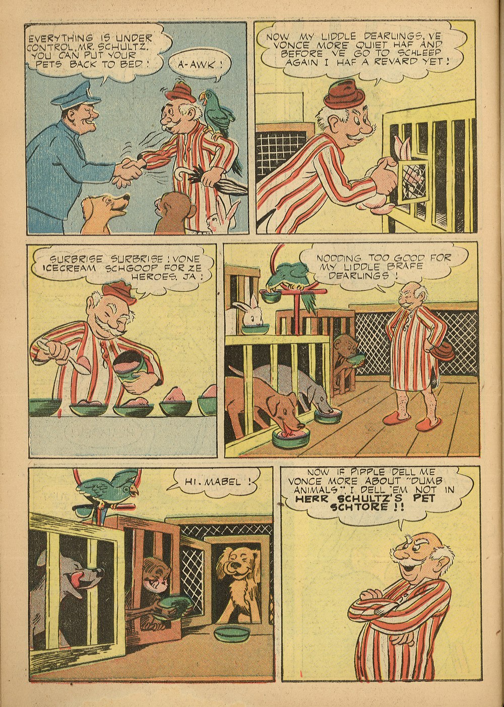 Read online Animal Comics comic -  Issue #24 - 50