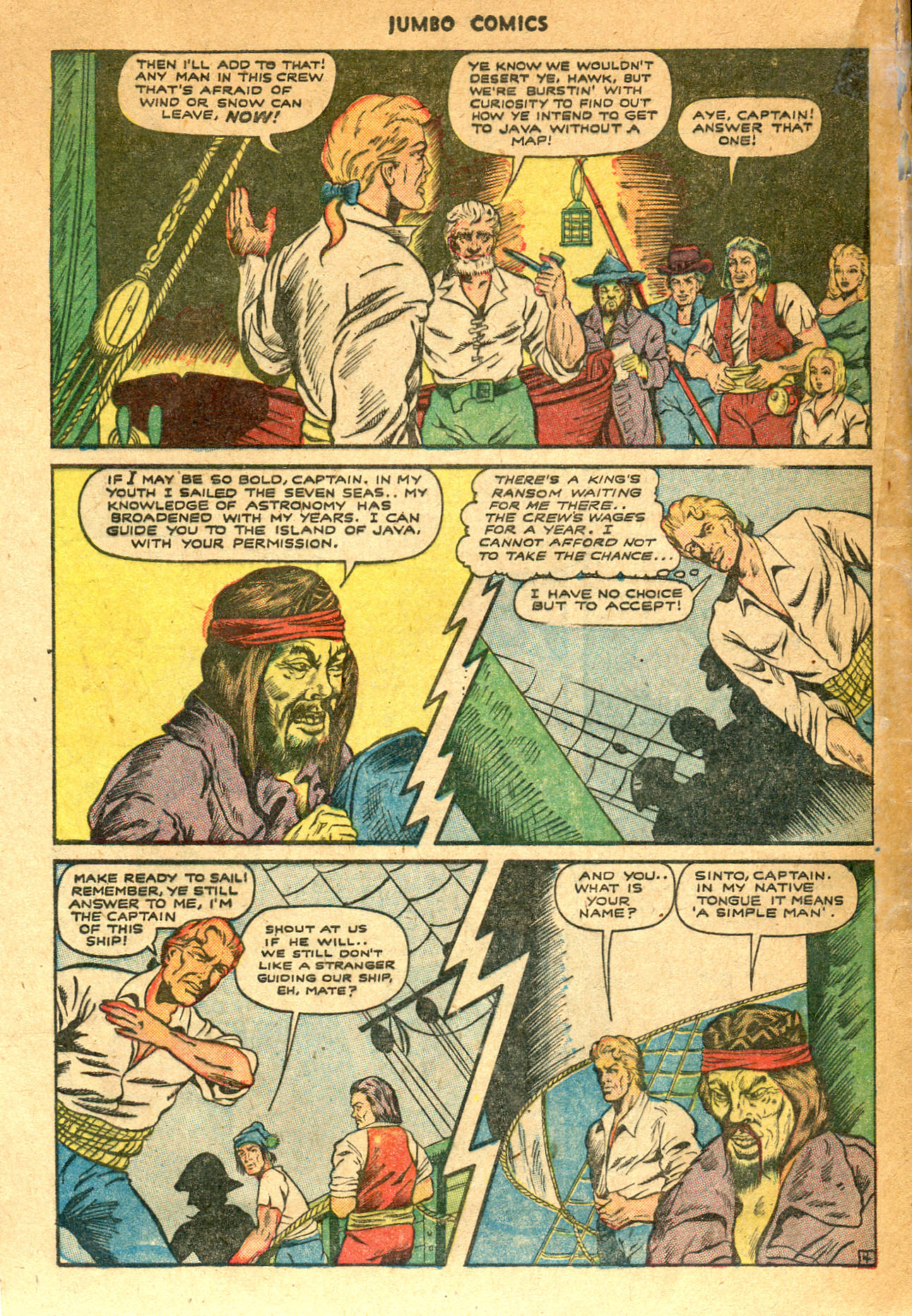Read online Jumbo Comics comic -  Issue #70 - 46