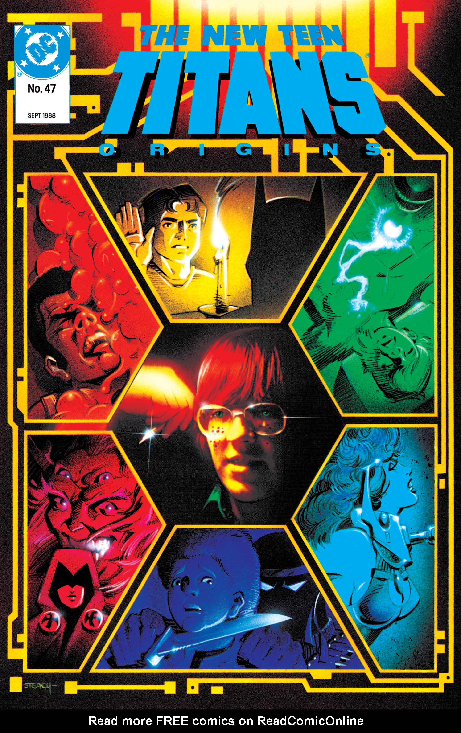 Read online The New Teen Titans (1984) comic -  Issue #47 - 1