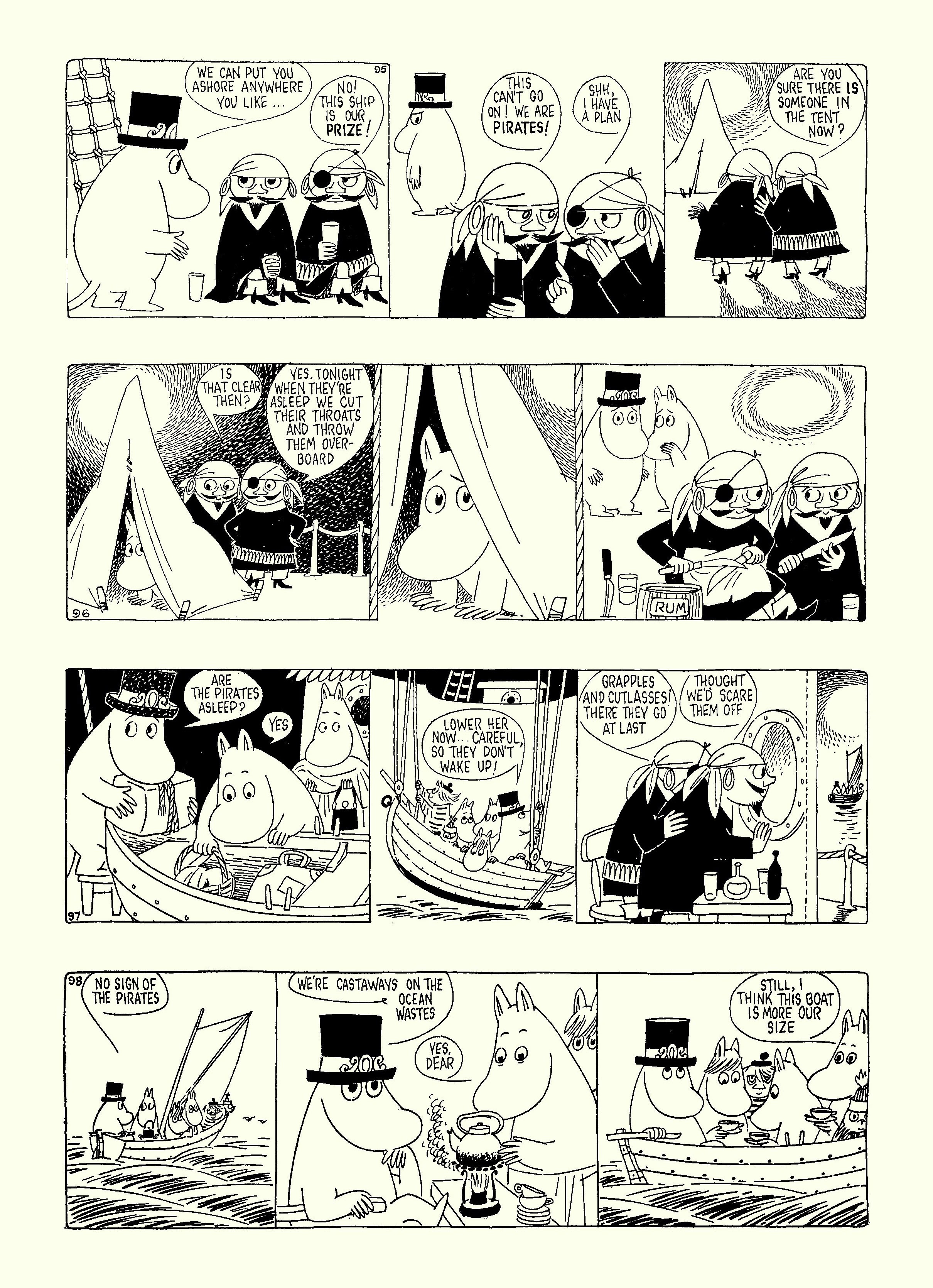 Read online Moomin: The Complete Tove Jansson Comic Strip comic -  Issue # TPB 5 - 55