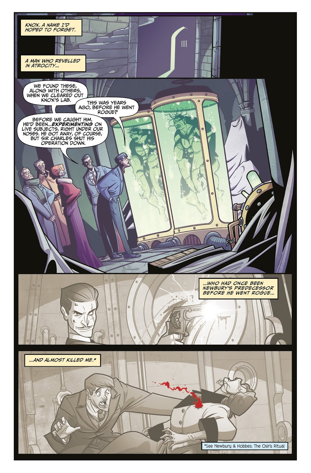 Newbury & Hobbes: The Undying issue 1 - Page 21