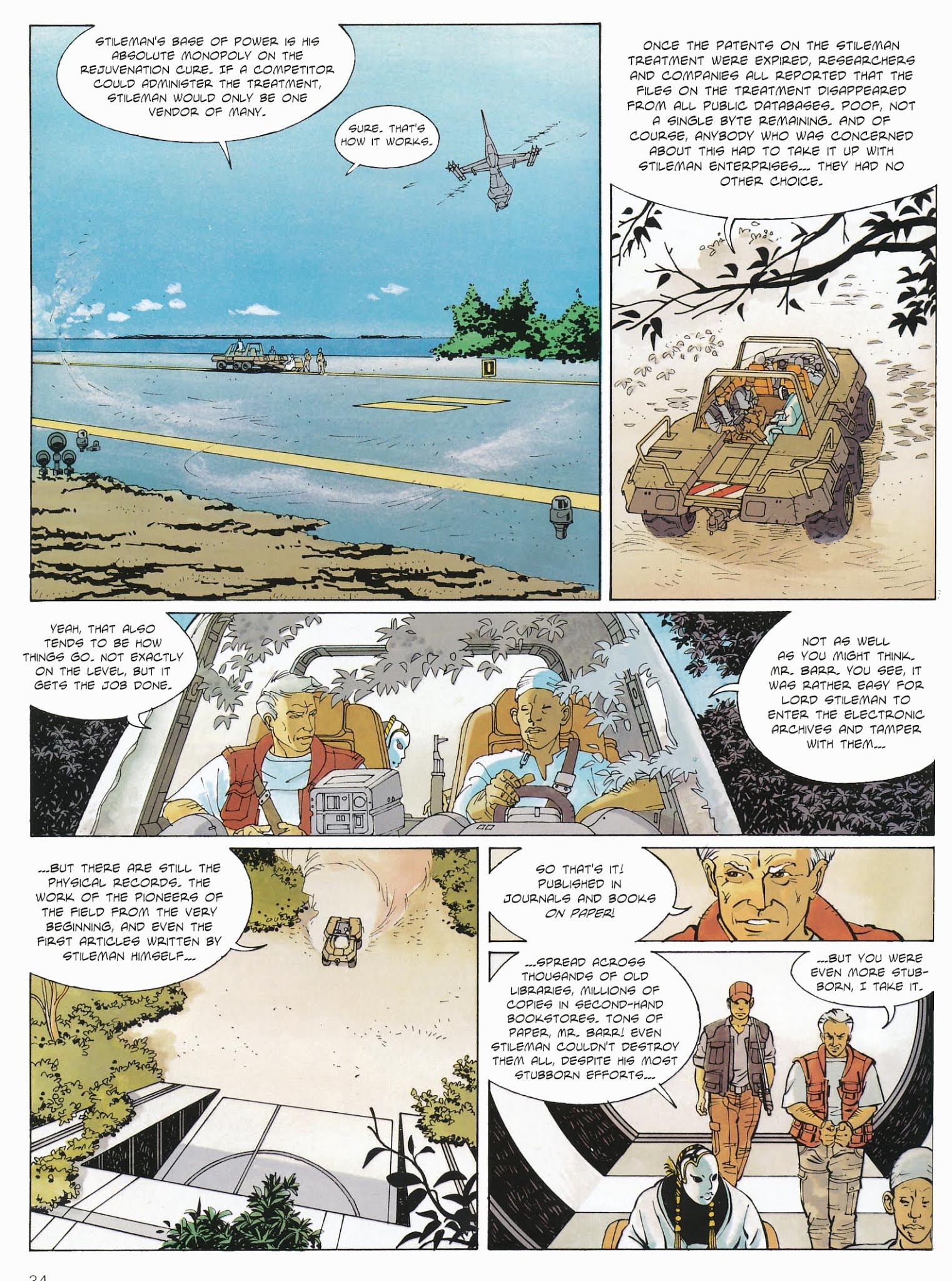 Read online Dallas Barr comic -  Issue #1 - 34