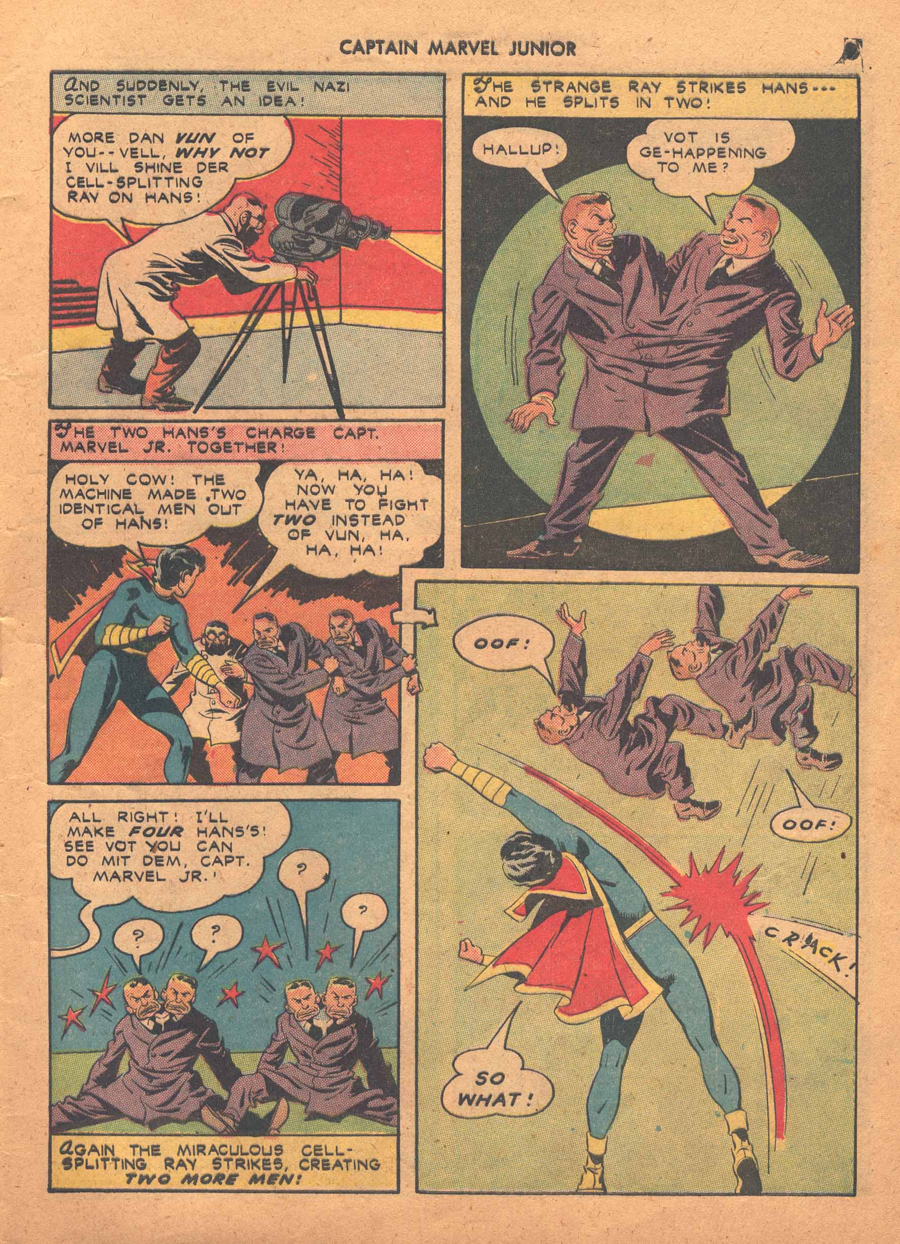 Read online Captain Marvel, Jr. comic -  Issue #8 - 10